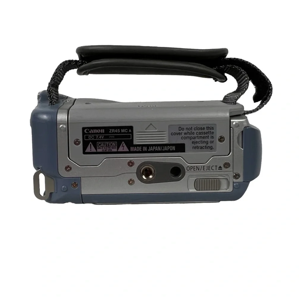 Canon Digital Video Mini Camcorder ZR45 MC UNTESTED No Battery 18X Zoom